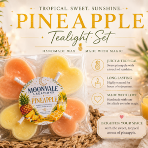Pineapple tealights
